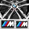 Значок Mpower Mtech Наклейка на колесо Автомобильная наклейка Для BMW E90 E60 F30 F10 G01 G20 G30 E84 F48 F39 F25 G01 F15 G05 Декоративная крышка