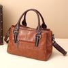 Женская сумка через плечо Ретро Портативная Наплечная Большая вместимость Многосекционная сумка Сумка-мессенджер Сумка-тоут В Европе и Америке CLE