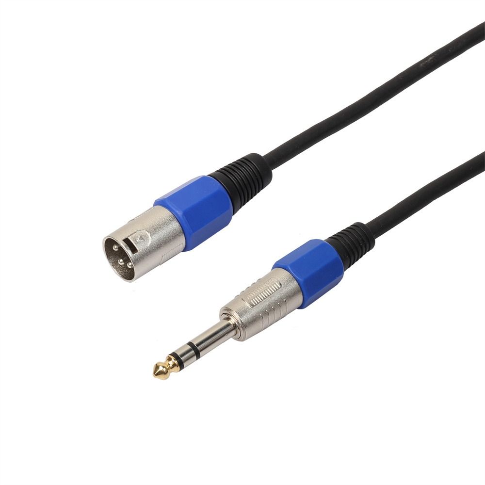 XLR Jack Male XLR Cable 0.3m XLR Balance Wire XLR 3Pin Male Cord  For  Speakers