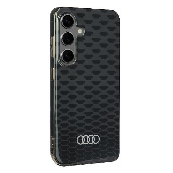 Audi Чехол Magsafe S24 S921 с вышивкой Iml, черный/черный жесткий футляр Au-Imlms24-Q5/D3-Bk