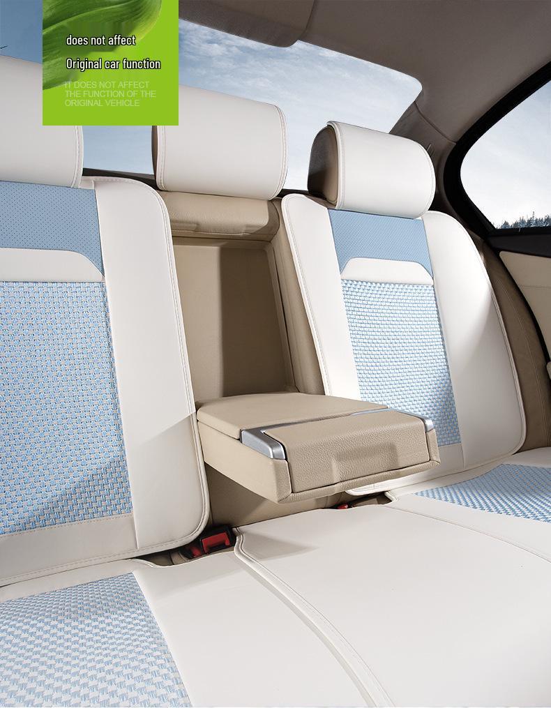 2021 Bluebird Qashqai X-Trail Sylphy Teana Летний чехол на автомобильное сиденье из ледяного шелка на все сезоны