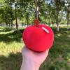 1~6pcs Green Red Apple Plushies Fidget Fruit Plush Toy Soft Stuffed Plushie Doll Education Toy Room Decoration Ornaments
