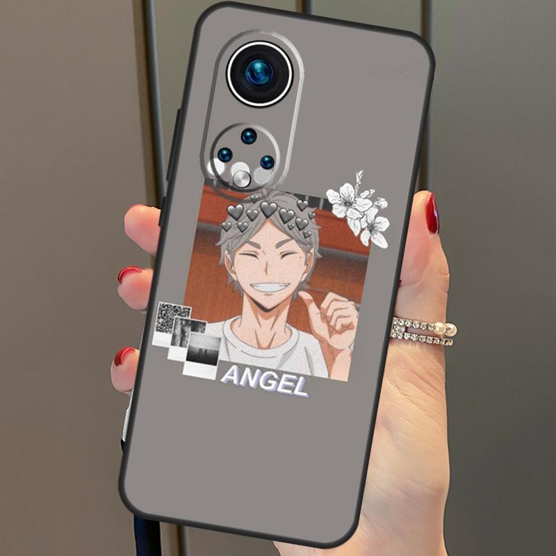 Haikyuu Сугавара Коуши Чехол для Honor 50 Lite Чехол для Huawei P20 P30 P40 Pro Nova 9 5T P Smart 2021 8X 9X 10i