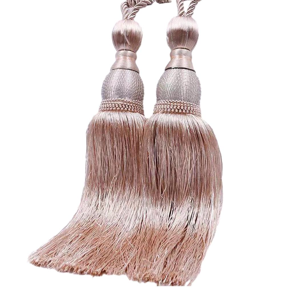 2 шт. полиэстер модная кисточка для штор подхват для украшения дома комнатные аксессуары плетение многоцелевое прочное