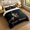 3Pcs Bedding Set Custom Name Text, 1 Sheet 2 Pillowcases Home Bed DecorJeepers Creepers The Creeper