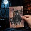 15pcs Retro Dark Gothic Stickers, Classic Gothic Patterns Such as Lace & Ancient Symbols for Notebook Decor, Handmade Craft