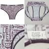 Women Underwear Panties Ladies Knickers LOVE Fashion Cotton Briefs Low Waisted Everyday Lingerie Lot 6 PCS
