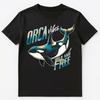 Унисекс футболка 'Orca Vibes' Дикая и Свободная
