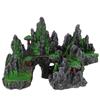 Resin Aquarium Rockery Mountain Decoration Artificial Rock Cave Stone Fish Tank Ornament Pet Supplies Aquarium Accessories Gifts