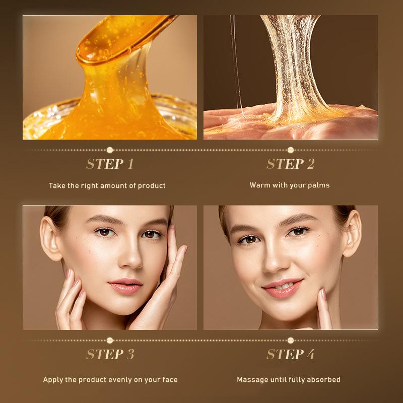 MERCILEN Крем против морщин с коллагеном и пептидами Caviar 50 г Эластичный увлажняющий осветляющий тонкие линии укрепляющий увлажняющий крем с щеткой