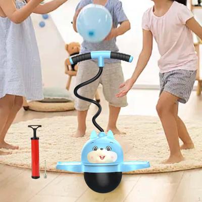 Пого-мяч с ручкой, гимнастическая палка, прыгалка, игрушка для детской площадки