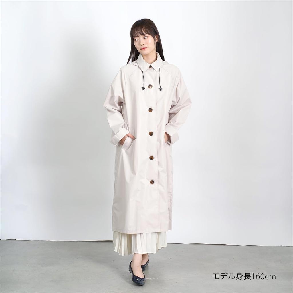 Nifty Colors Peach Drop Sten-Collar Raincoat 6049SD