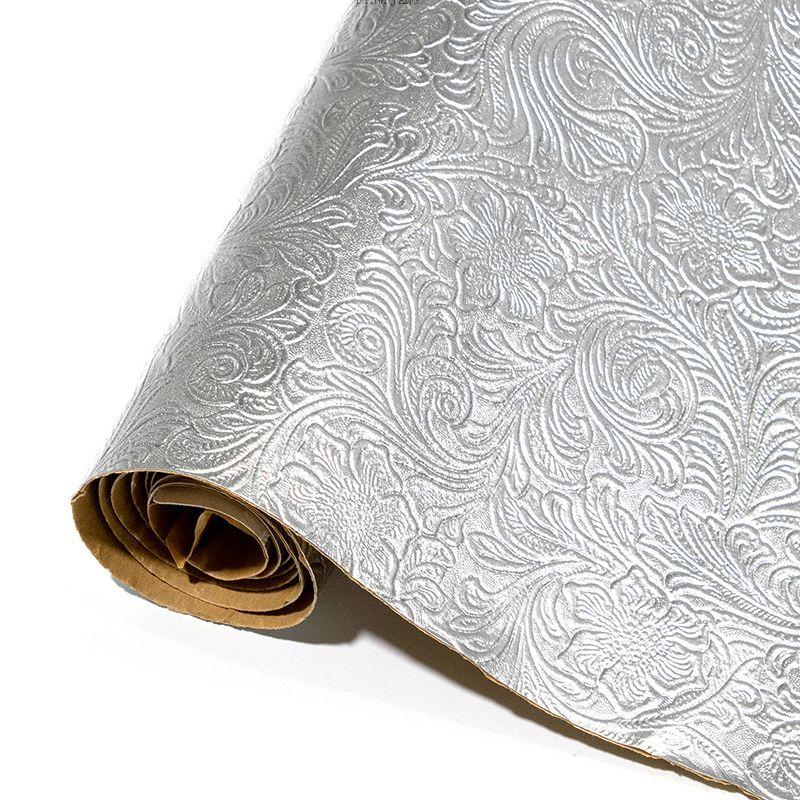 50x138СМ Обои с узором Pteris Самоклеящаяся кожаная накладка для ремонта Ручная работа DIY Приклейка для ремонта прикроватной тумбочки, дивана, салона автомобиля
