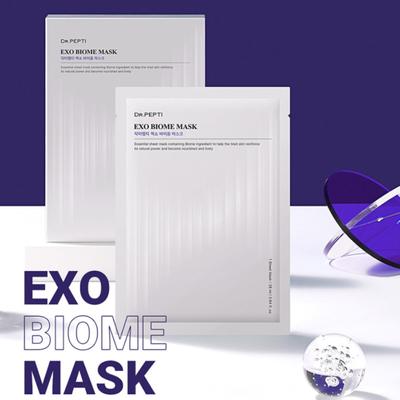 Доктор. Маска Pepti Exo Biome, 5 шт. в упаковке (3 варианта)