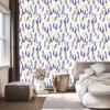 Lavender wallpaper for living room and bedroom 50x1000