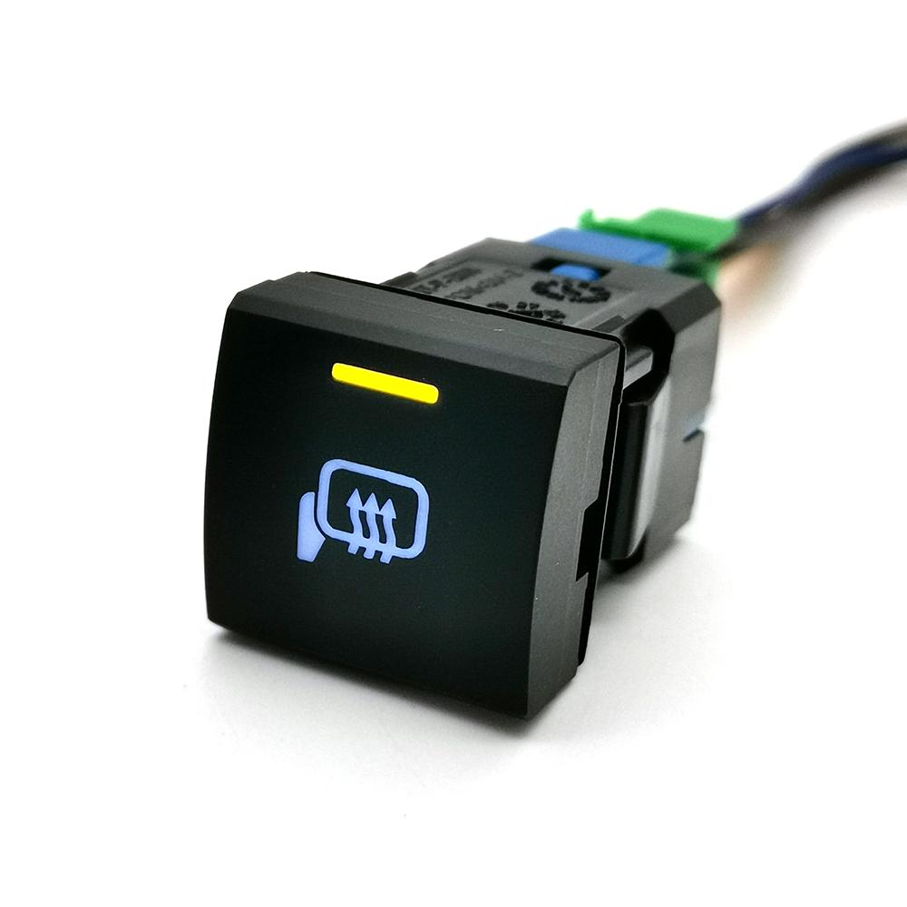 1PC Car LED DRL Radar Power on Off Fog Light View Switch Button Fit for Toyota Camry for Corolla Altis 2019 for Prado 150 2020