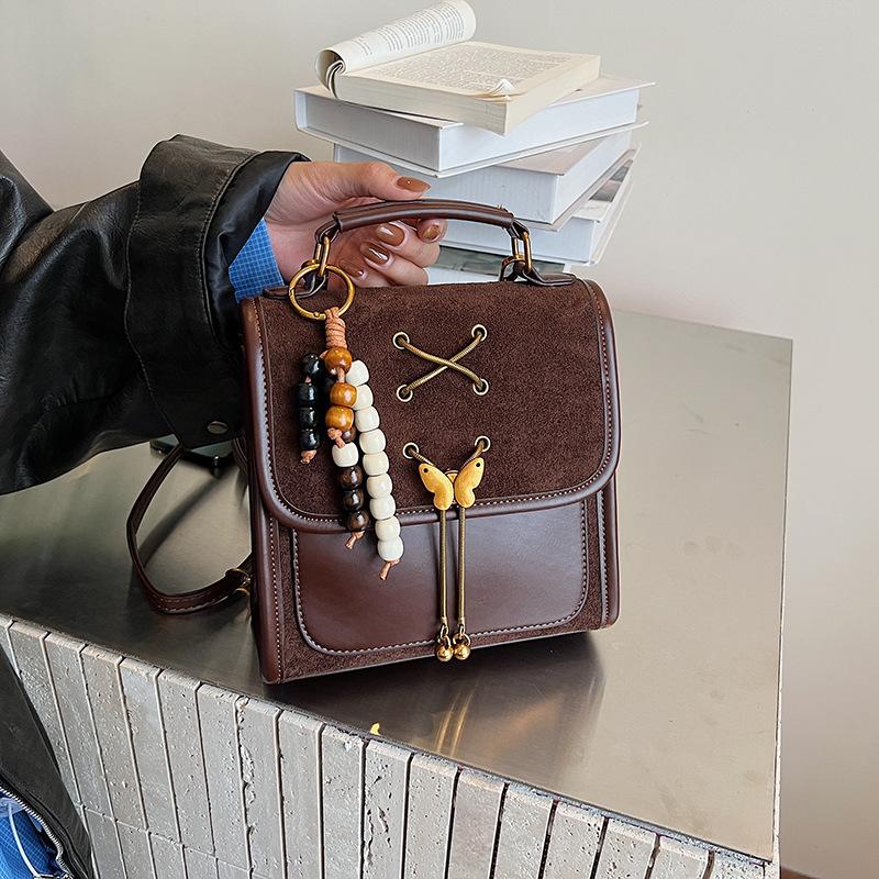 Рюкзак Женский Модный Нишевый Дизайн Портативный Корейская Версия Повседневный Школьный Рюкзак Уличный Тренд Студенческий Легкий Дорожный Рюкзак