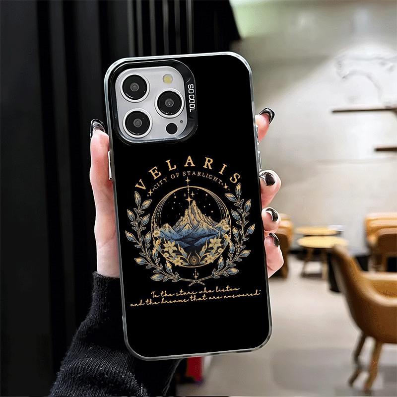 Чехол для телефона A Court of Mist Fury VELARIS City Ударопрочный Чехол для iPhone 17 Air 16 16E 15 Pro Max 14 Plus 13 Mini 12 Задняя крышка Анти F