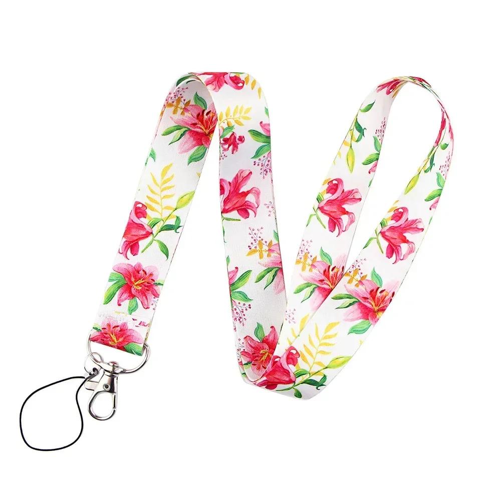 Employees ID Card Name Badge Holder Neck Strap Lanyard Staff Work Card Pass Access Student Bus Card Sleeve Identity Badge Clip