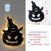 Halloween Pumpkin Ghost Hanging Lights for Indoor Wall & Window Decoration