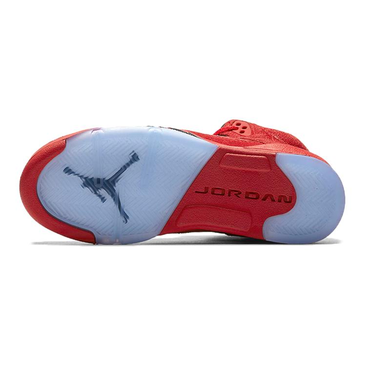 Jordan 5 Ретро Красная Замша GS 440888-602