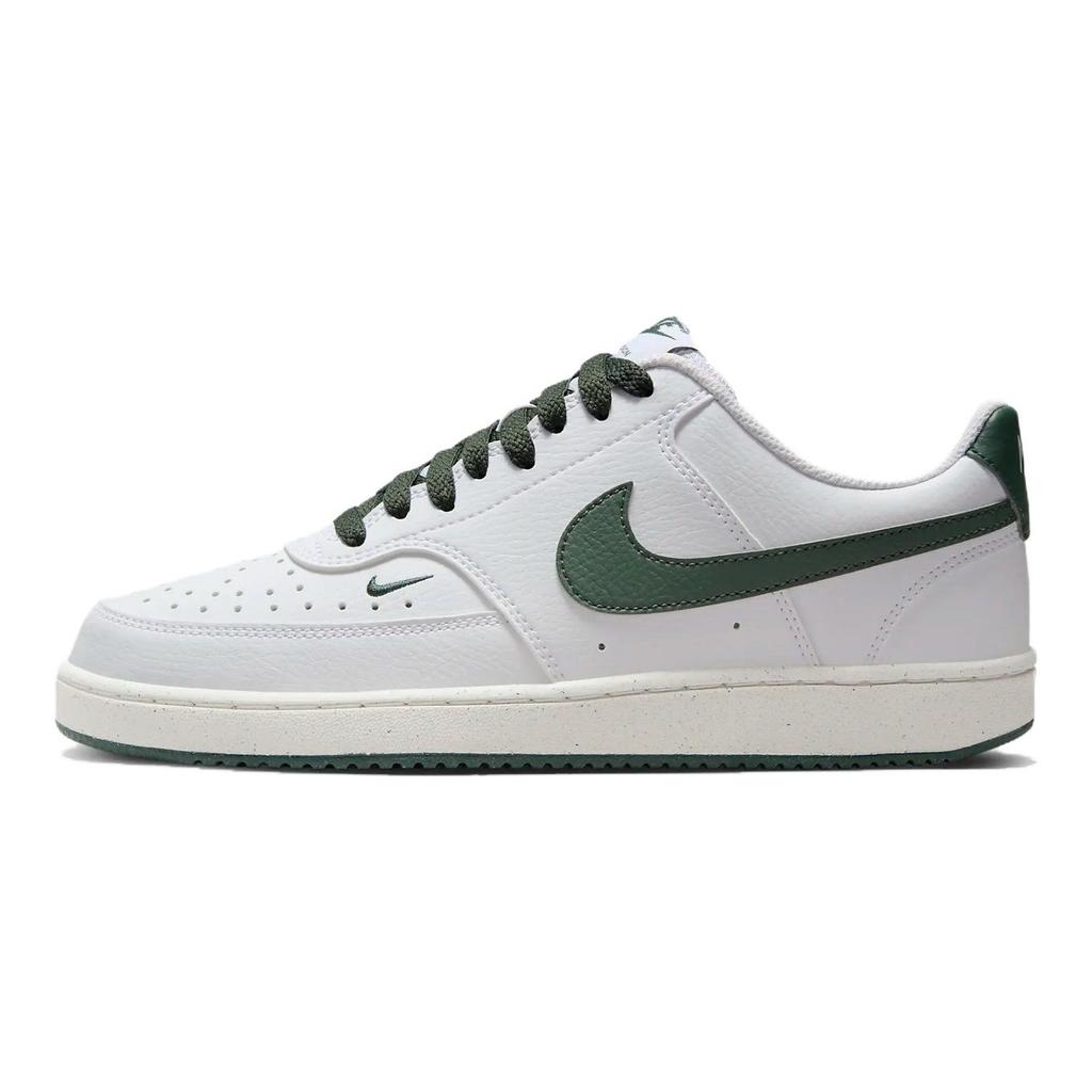 Nike Court Vision Low Next Nature Белые винтажные зеленые женские кроссовки Stadium-Green Sail FV9952-101