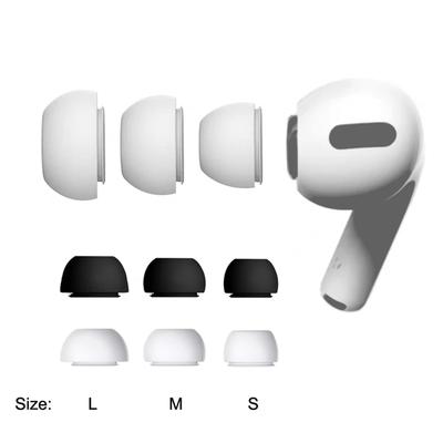Мягкие силиконовые наушники-вкладыши, чехол для наушников для Apple Airpods Pro 3, размеры S/M/L, насадки для наушников Airpods, амбушюры