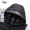 Yalu Men's Hooded Goose Down Vest