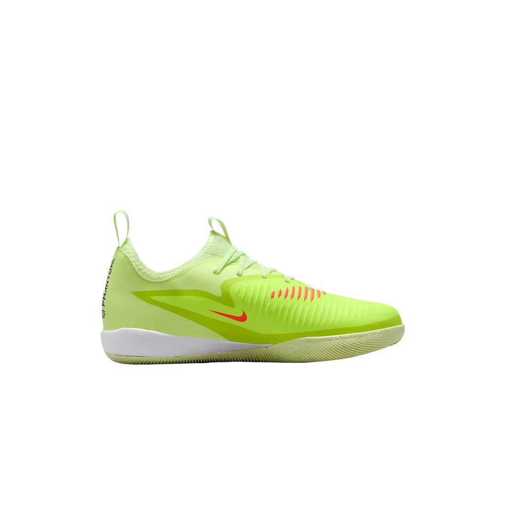 Nike Jr. Phantom 6 Low Academy GS Hyper Crimson/Limelight/Black Kids Sneakers Green HQ2035-800