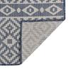 Outdoor Rug Flatweave 80x150 Cm Blue Striped
