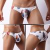 Мужские сексуальные трусы для плавания Бикини Купальники Купальник Пляжная одежда Цветочные стринги Нижнее белье