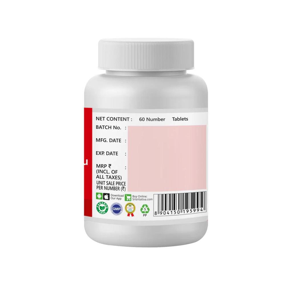 Шиладжитвади Лауха Вати, 60 таблеток | 300 мг