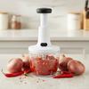 Kitchen Gadgets Hand-pulled Manual Garlic Chopper Sharp Effort-saving Meat Mincer Efficient Stainless Steel Garlic Masher Chef