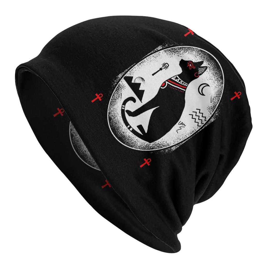 Египетские шапочки Anubis Skullies, Бастетная шляпа, зимние теплые шапки с капюшоном, лыжная шапка в стиле хип-хоп
