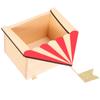 Stylish Decoration Theater Cabin Tabletop Wooden Decorative Ornament Child Storage Shelves