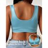 Women S Front Closure Push Up Plus Size Smooth Sports Bra No Underwire