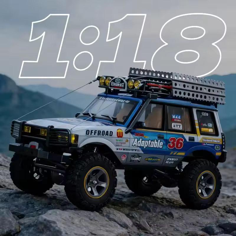 Новый 1:18 Lr1801 Профессиональный Радиоуправляемый Автомобиль, Внедорожник для Лазания, Четырехколесный Привод, Двухскоростная Модель Игрушечного Автомобиля, Подарок Мальчику
