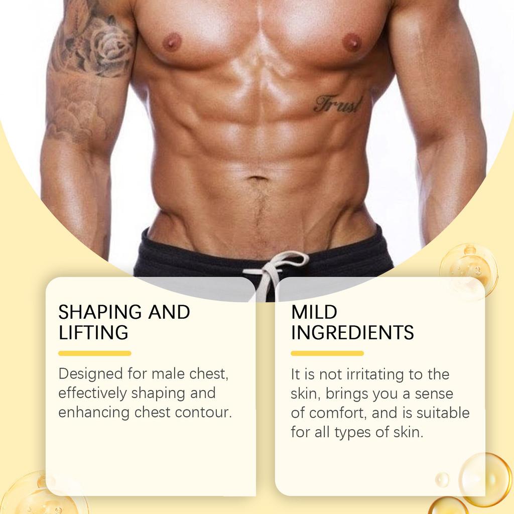 Ximonth Мужской крем для ухода за грудью, моделирующий форму, укрепляющее и контурирующее средство 30 г