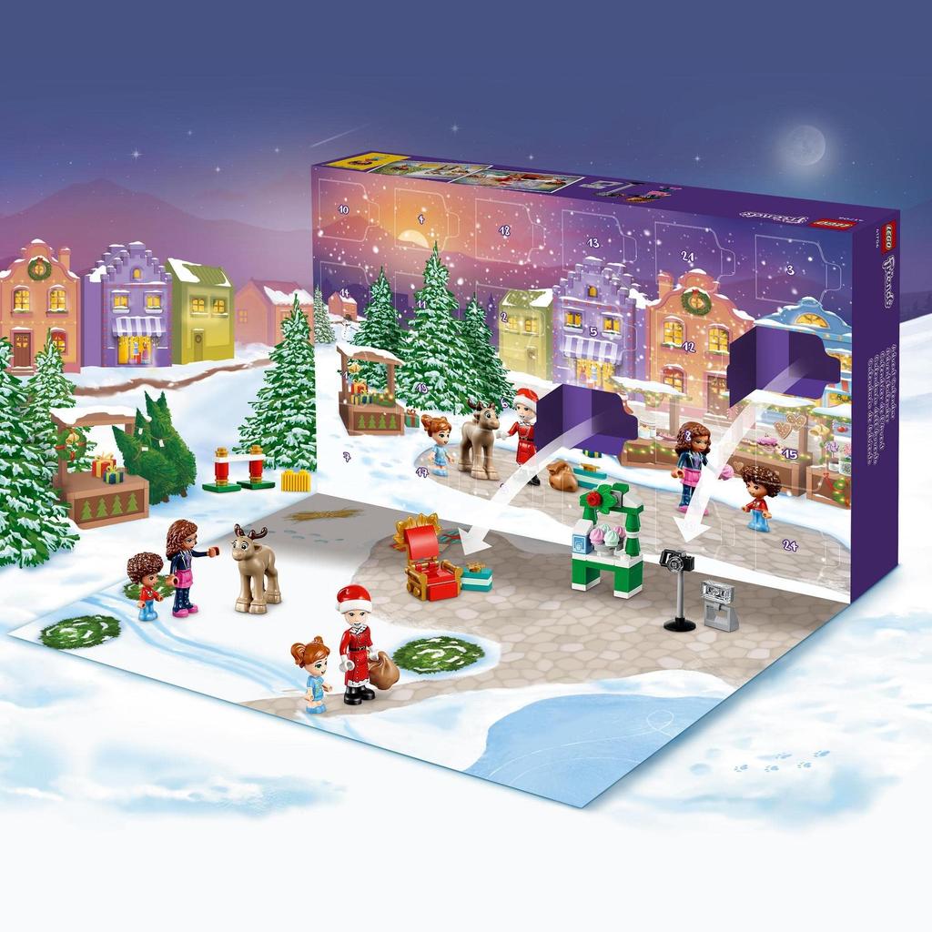 LEGO Друзья LEGO Friends Адвент-календарь 41706 Игрушечный блок Подарок на праздничную годовщину для девочек от 6 лет