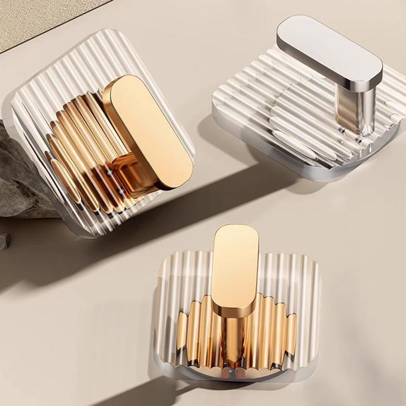 1/4 шт. самоклеящиеся настенные крючки акриловые крючки для ванной комнаты для подвешивания водонепроницаемый роскошный клейкий крючок держатель для полотенец аксессуары для дома