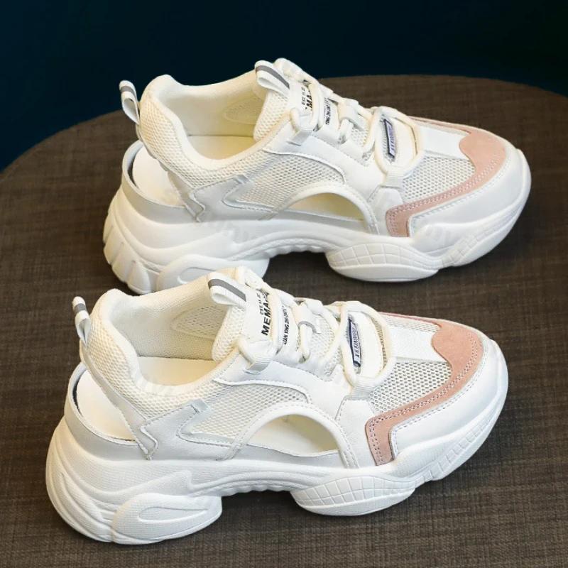 Fashion Fashion Women Sandals Summer New Lady Platform Chunky Comfortable Mesh Open Toe Casual Sports Sandals Ladies Shoes