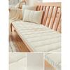 Crystal Velvet Sofa Cushion Autumn and Winter Non-Slip Seat Cushions Thickened Solid Wood Sofa Cover Seat Cushion