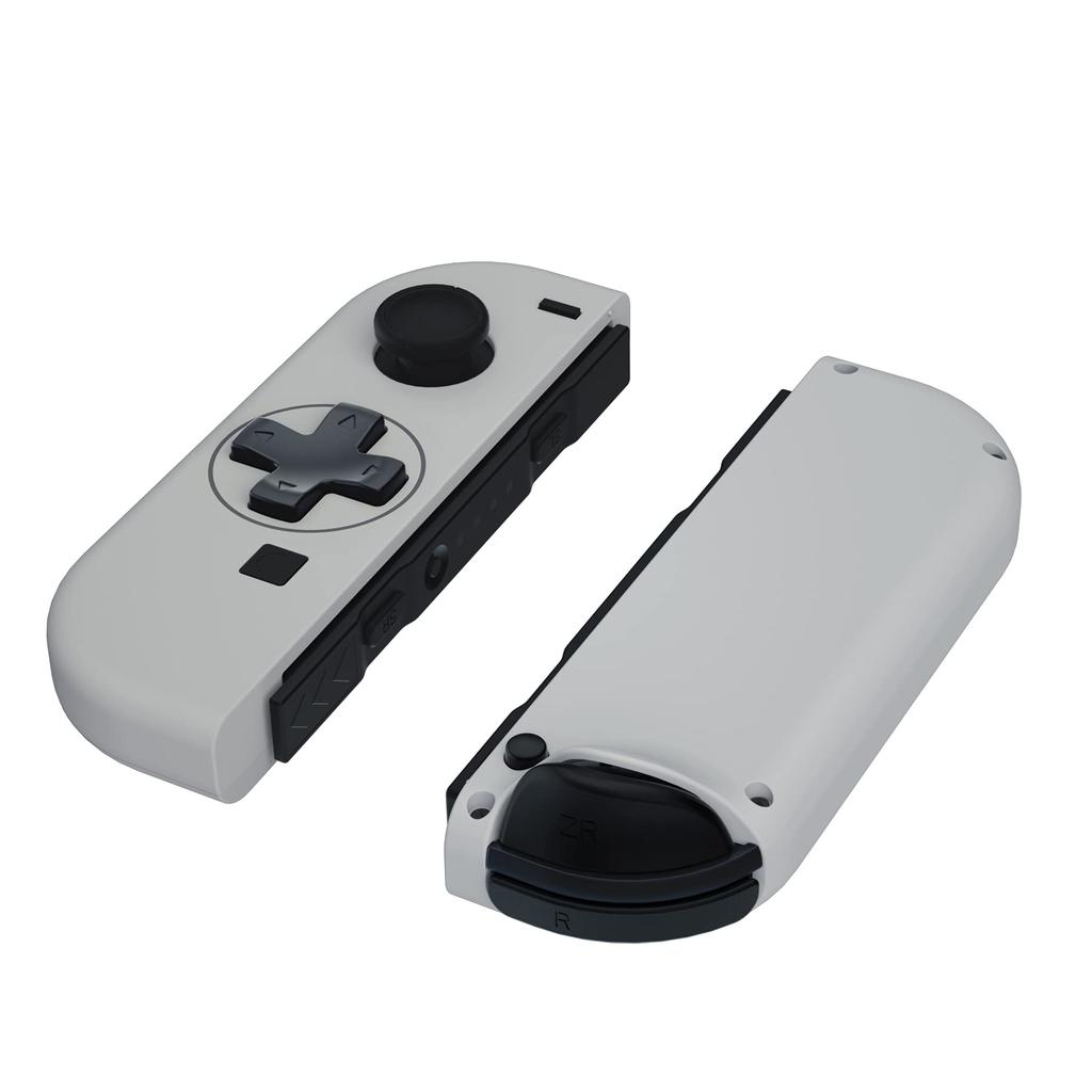 eXtremeRate Switch Handheld Controller Shell Case Key Compatible with Pattern Switch Housing with Full Set Buttons Compatible with Organic EL