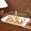 Колпак-крышка для торта, прозрачная тарелка для еды для кемпинга, праздника, дня рождения