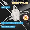 Башня-удлинитель с быстрой зарядкой PD20W, 6 USB-портов, 2 порта USB-A, 1 порт Type-C, мини-удлинитель 1 м, защита от перенапряжения, многоместный разветвитель, Октопу