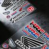 vdbn2 FOR HONDA RACING Waterproof Reflective Scratch Cover Sticker Universal Decor Decal For Car Motorcycle Helmet Refrigerator