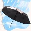 Cartoon Cat Automatic Umbrella Rain or Shine Cat Sun Protection Umbrella  for Women