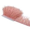 Colorful 8-10 CM 1/5/10 Meter Ostrich Feathers Trim Plumes Ribbon For DIY Wedding Dress Decoration Crafts Accessories Party Clothing