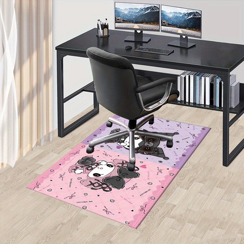 Sanrio Kuromi, My Melody, SanrioSoft Thick Printed Carpet, Non-Slip Entryway Mat for Bathroom, Living Room, Bedroom, Laundry Room - Machine