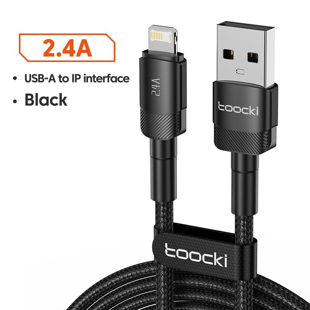 Aluminum Alloy USB Fast Charging Cable, Type-C Cord for iPhone 12 13